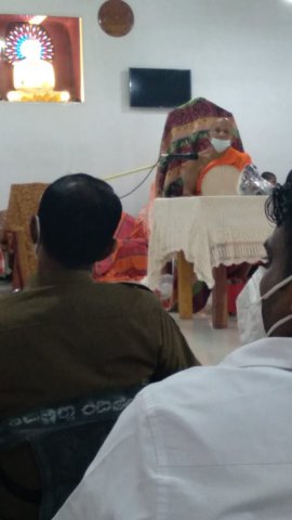 open ceromony of the rathmale purana vihara darmasala ...