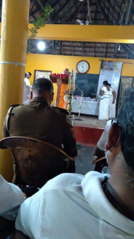 open ceromony of the rathmale purana vihara darmasala ...